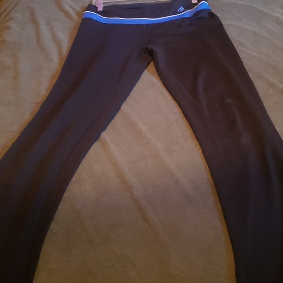 Adidas Climalite BLACK Pants S/M- Copy - Picture 2 of 4